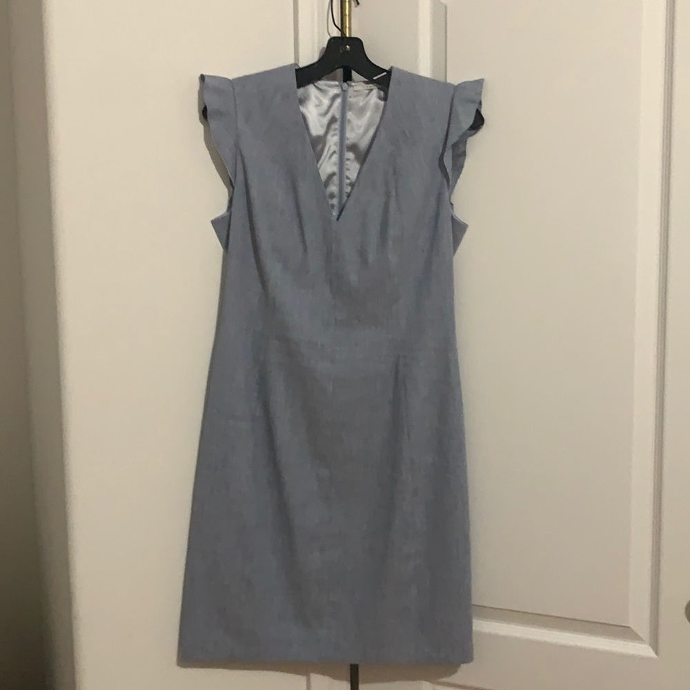 T Tahari Light blue dress